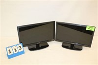 (2) ViewSonic VT1602-L 16" LED Monitors