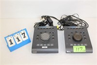 (2) Cooper MCS3-SP-RS422 Media Control Stations