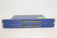(2) NetGear ProSafe 24-Port Gigabit Switches