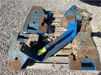 10 FRONT MOUNT FORD TRACTOR WEIGHTS WITH