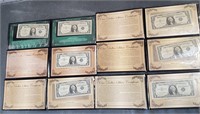 P729- (7) Silver Certificates In Displays
