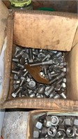 Stainless steel lot of 1/2’’ bolts and nuts