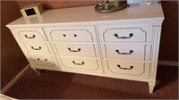 MCM wooden dresser (no contents)