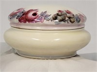 Women's Covered Porcelain Powder Container