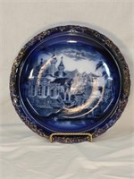 Blue Decorative Plate