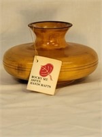 Hand Crafted Wooden Decorative Vase