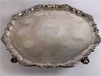 LRG. Engraved Footed Tray