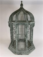 Shabby Chic Wood & Metal Birdcage