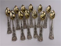 12 Tiffany & Co. Sterling Coffee Spoons