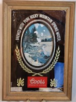Coors Advertising Mirror 21" x 15"