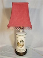 Porcelain Table Lamp 27" Tall