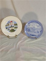 White House Collector's Plate & Texas Collector's