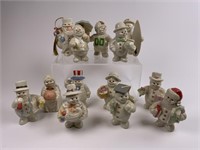 13 Lenox Snowman Figurines