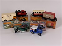 Six 1970’s Matchbox Cars in Original Boxes