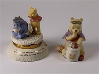 Lenox Winnie The Pooh Trinket Box & Figurine