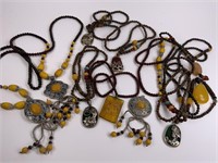Beaded Necklaces & Pendant lot