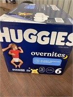 Overnight Diapers-Huggies-Size 6, PK/72