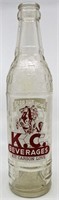 1947 McAlester OK Kit Carson Love ACL Soda Bottle