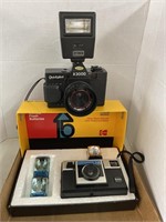 Kodak Instamatic X-15 camera in box & QuickShot