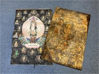 Buddhist Tibetan canvas & Tapestry