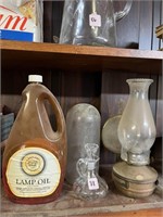DECANTER AND OIL LAMP
