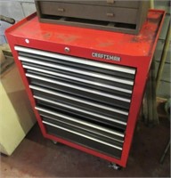 Craftsman 9 drawer rolling tool box with contents