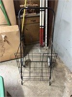 WIRE ROLLING CART