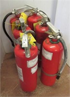 (6) Fire extinguishers.