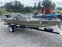 Topper Tracker 15ft. Aluminum Boat