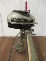 Vintage Martin 75 outboard motor twist shift.