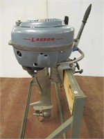 Lauson T-653 4 cycle outboard motor. Note pulls
