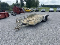 16 ft. Bumper Pull Trailer, 2 Axles