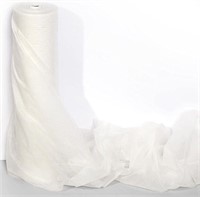 White Gossamer Decorating Fabric-Weddings, Party,