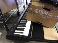 Roland Keyboard with stand and seat