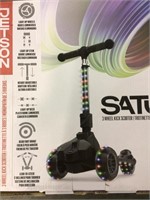 Saturn 3 Wheel Kick Scooter (Untested)
