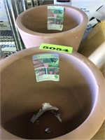 11" Tall Terracotta Planters