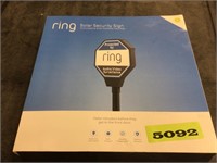 Ring Solar Security Sign audio/video surveillance
