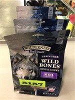 4 blue wilderness mini dental chews