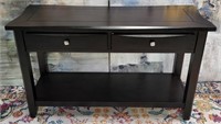 11 - NICE CONSOLE TABLE W/ 2 DRAWERS