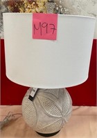 43 - NEW WMC TABLE LAMP W/ SHADE (M97)