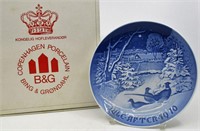 1970 Jule-After B&G Danish Blue Christmas Plate