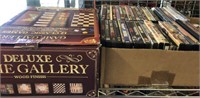 GAME GALLERY, TRAY OF DVDS