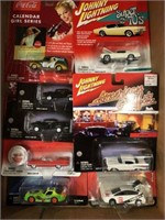 TRAY OF JOHNNY LIGHTNING COLLECTOR CARS