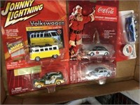 TRAY OF JOHNNY LIGHTNING COLLECTOR CARS