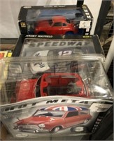 3 DIE CAST CARS, NASCAR, EURO CARS