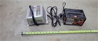 2- Battery Supply & Battery Charger; Not Tested