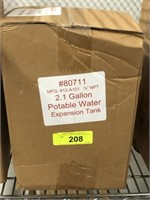 2.1 GALLON POTABLE EXPANSION TANK