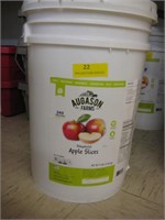 9 Lb Bucket of Augason Farms Dried Apples*