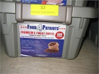 600 Servings Patriot Pantry Franklins Fine Coffee*