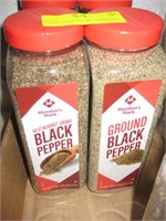 Two 18 Oz Cans of Black Pepper